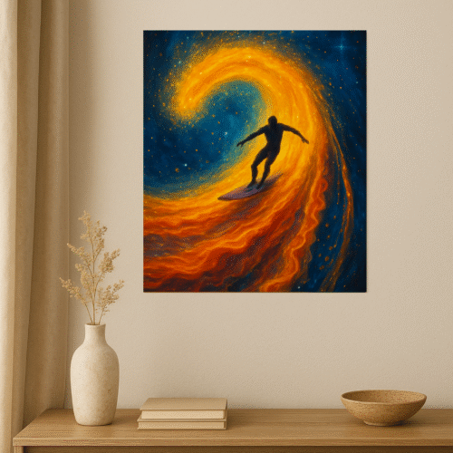 Riding the Cosmic Wave